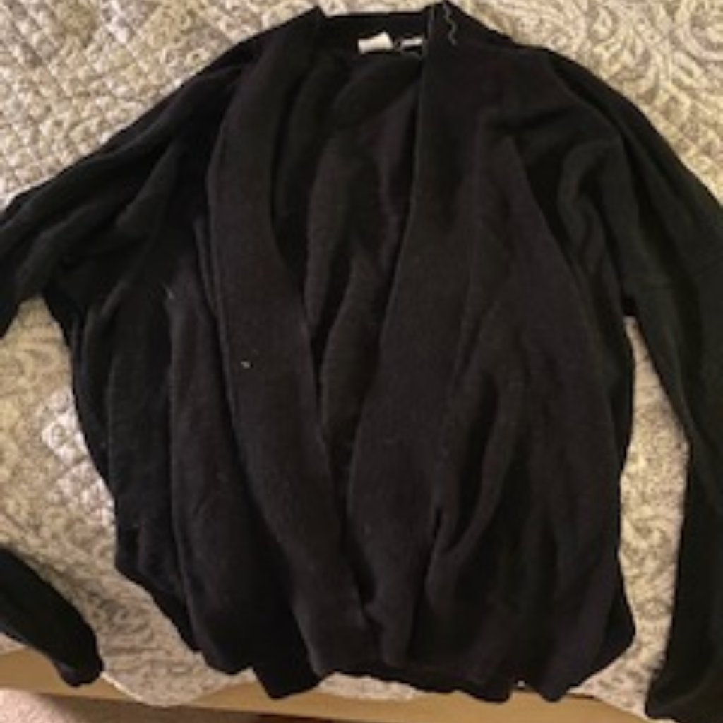 Gap Women's Knit Black Cardigan Size Small